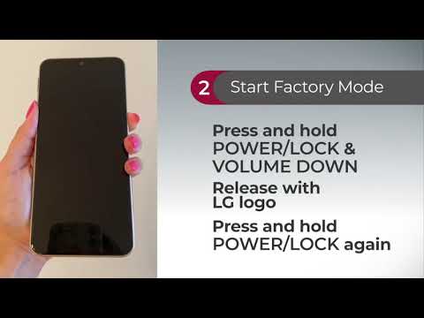 Performing a Factory Default Reset on an LG Phone