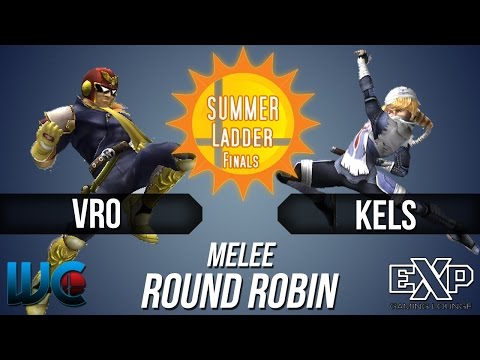 Summer Ladder Finale - Vro (Falcon) vs. Kels (Sheik) Melee Round Robin