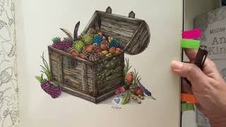 Completed colouring works from year 2015, 9 years ago😅 Part 1