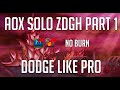 DMO ZDGH Solo Part 1 Dodging Mechanics Tutorial