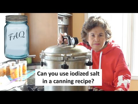 Canning FAQ: Which salt should you use when canning?