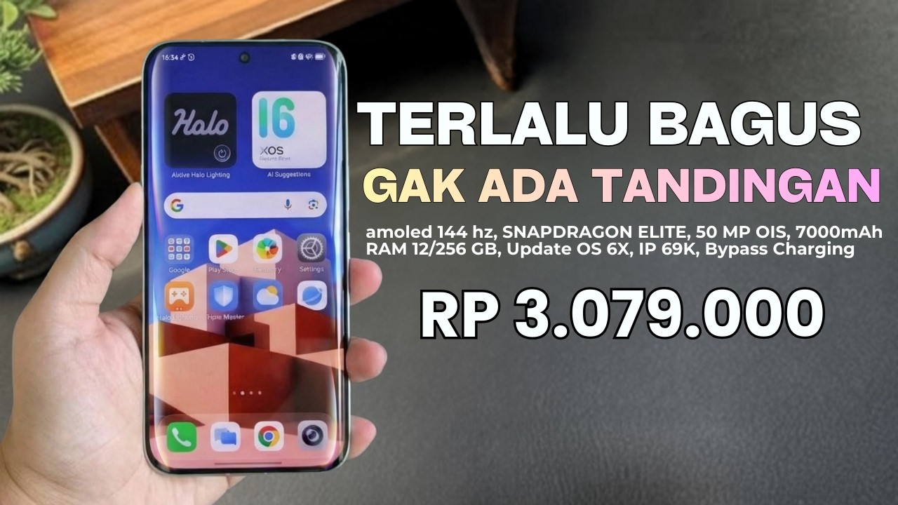 INI BARU WORTH IT‼️7000MAH, RAM 12/256 GB | HP 3 JUTAAN TERBAIK DAN BARU 2026