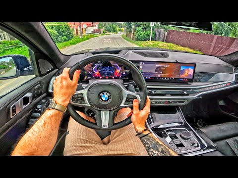 2023 BMW X7 xDrive40d - POV TEST DRIVE