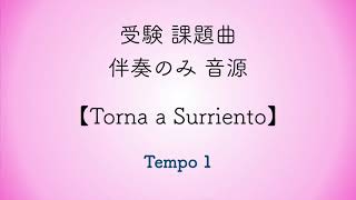 彩城先生の課題曲レッスン〜伴奏のみ『Torna a Surriento』〜のサムネイル