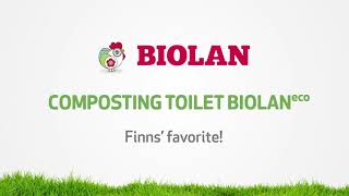 Biolan Composting Toilet ECO 1