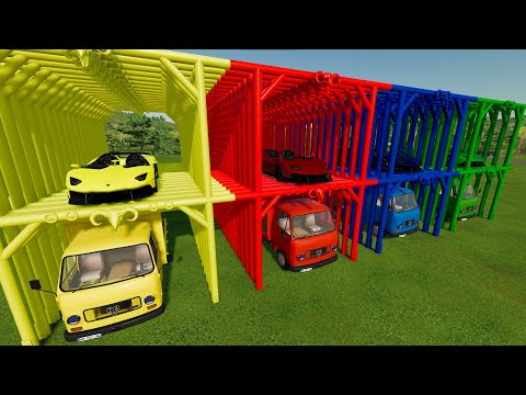 HARVESTING AND LOAD COTTON WITH JOHN DEERE TRACTORS - Farming Simulator 22