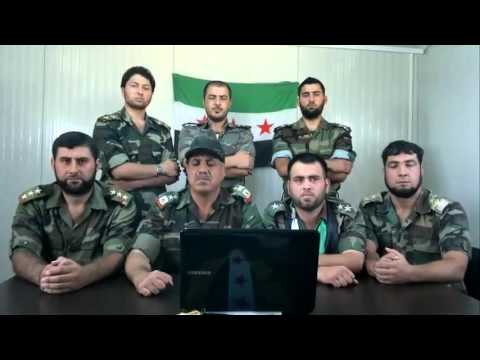 إعلان انشقاق العقيد عمر المرعي مع مجموعة من الضباط عن صفوف قوات النظام وانضمامهم للجيش الحر