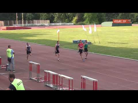 Pojedinačno prvenstvo Beograda za seniore   100m muškarci KV 2/4 , 3/4 , 4/4