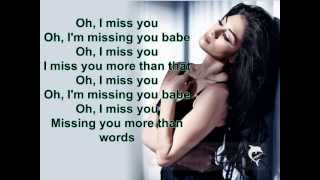 Alex Gaudino ft. Nicole Scherzinger- Missing You (Lyrics)