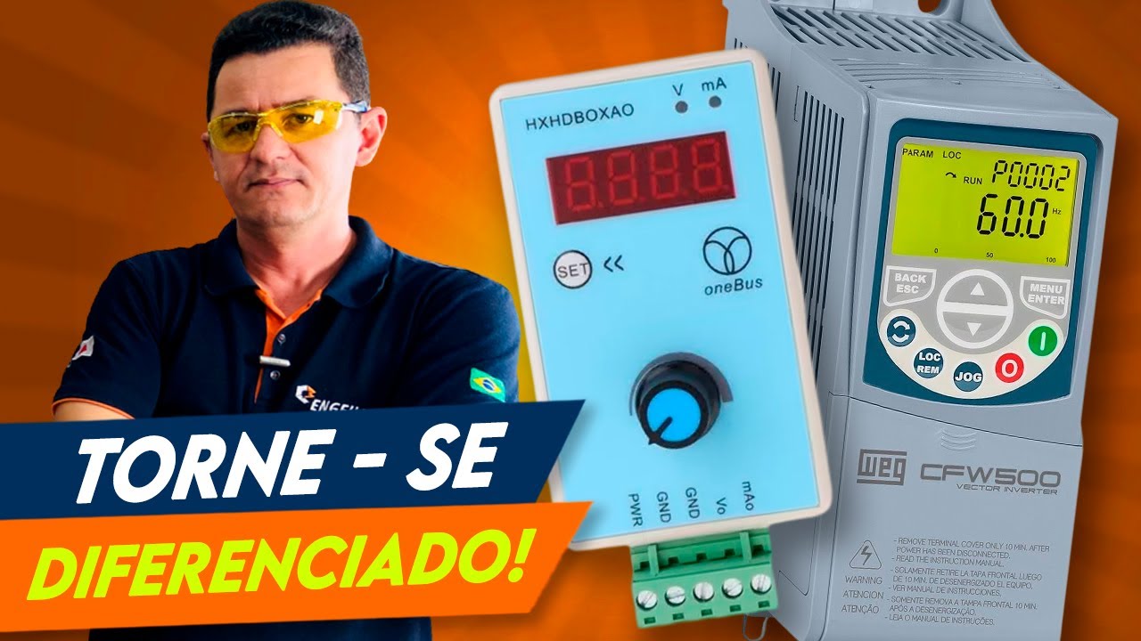 💪Esse CONHECIMENTO em INVERSOR de FREQUÊNCIA te TORNA DIFERENCIADO