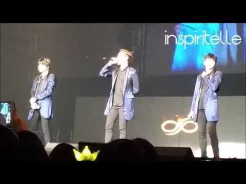 [FANCAM] 151107 INFINITE EFFECT IN MANILA 2015 - Hoya's "Na touched" (Ending MENT)