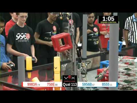 2015 VRC Math Q113 - 9983A 750E vs 5956B 8555 - 39 to 56 - VEX Worlds 2015 - Math Division
