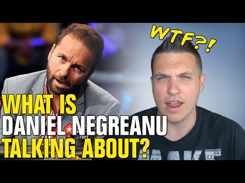 Daniel Negreanu Says More Rake Is BETTER?!