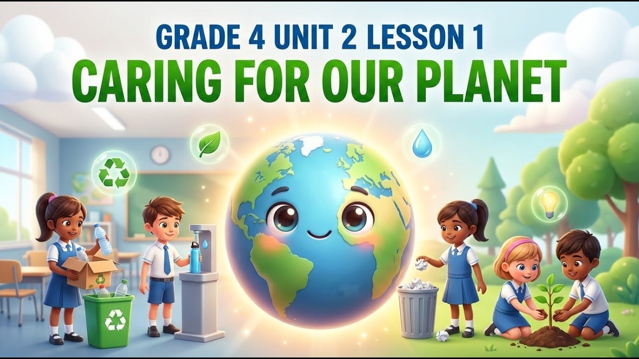 Grade 4 Unit 2 Lesson 1)Caring for Our Planet