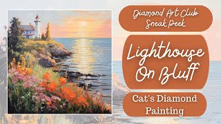 Diamond Art Club Sneak Peek | Lighthouse on Bluff