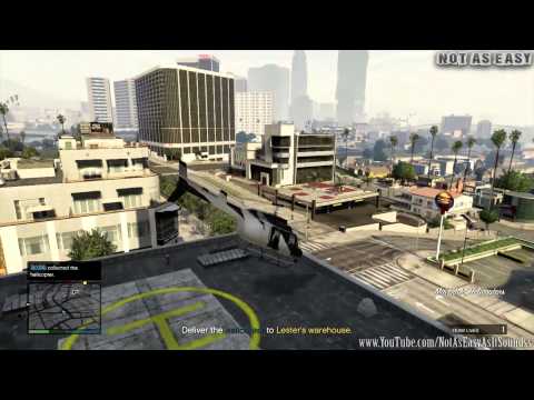 Grand Theft Auto V GTA 5) Online Gameplay Walkthrough Part 16 Last Chopper Outta LS Full HD