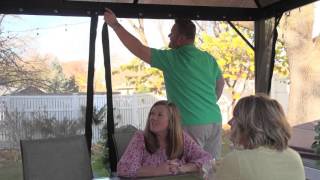 Bartlett 11' x 9' Aluminum Gazebo