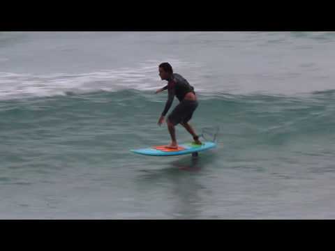 Foil surfing Hawaii