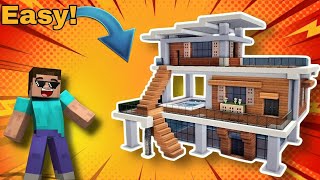 Minecraft Easy Tutorial Step By Step 🫤 ||Minecraft Build