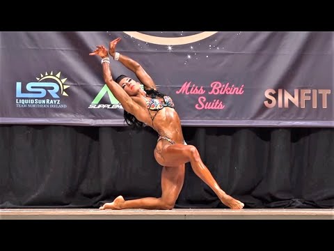 Elodie Moore (FRA), NABBA Worlds 2019 - Trained Figure Runner-up
