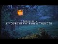 Heavy Thunderstorm And Rain Sounds 8 Hours For Sleep Study Relaxation