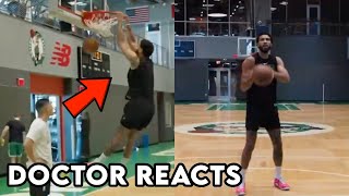 Jayson Tatum's Rehab and Dunking is Not Shocking - Doctor Explains