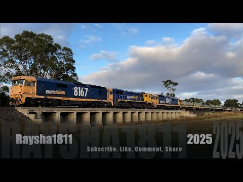 7734V - 8167-X50-8142 (Grain) Inverleigh - Australian Trains by Raysha1811