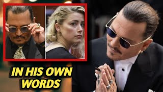 "Lo haría otra vez": Johnny Depp se sincera sobre la demanda de Amber Heard