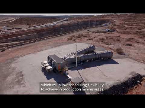 Underground ramp-up charges to plan