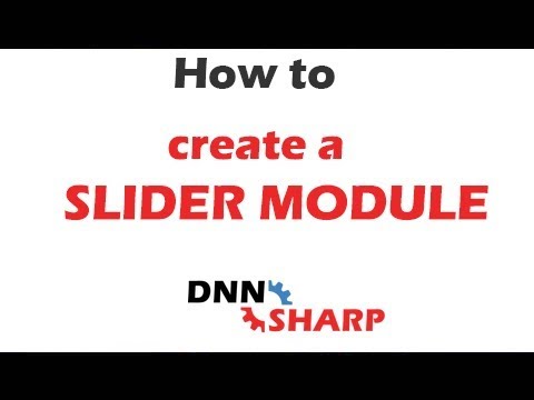 Create a Slider Builder module with DNN Sharp's MyTokens and Action Grid