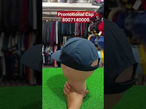 Promotional cotton caps, for casual wear