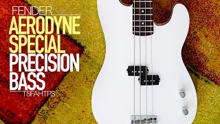 Video thumbnail for The Stormtrooper Bass - Fender Aerodyne Special Precision Bass by TheSuperFunAwesomeHappyTimePedalShow
