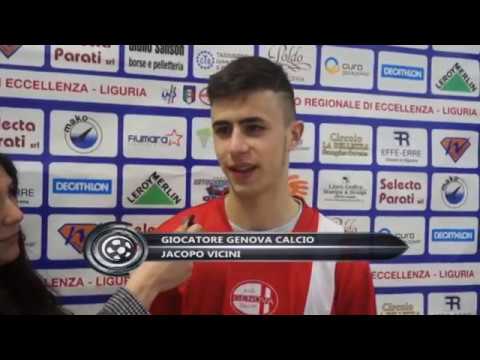 DIL25 150418 - GENOVA CALCIO - SERRA RICCO' 7-1 - INTERVISTE | ECCELLENZA