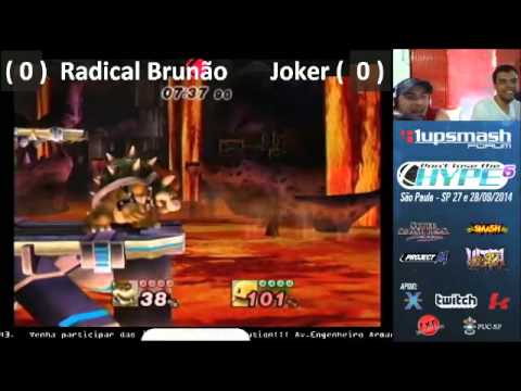Sdds RJ Project M 3.5 Losers Quarters 2 - Brunão Radical [Bowser] vs Joker [Squirtle]