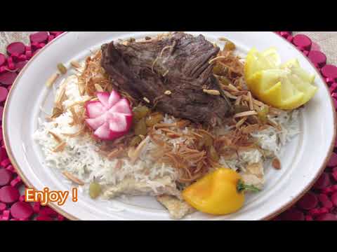 Dulaimiya The Famous City Anbar Iraqi Food Lamb and Rice