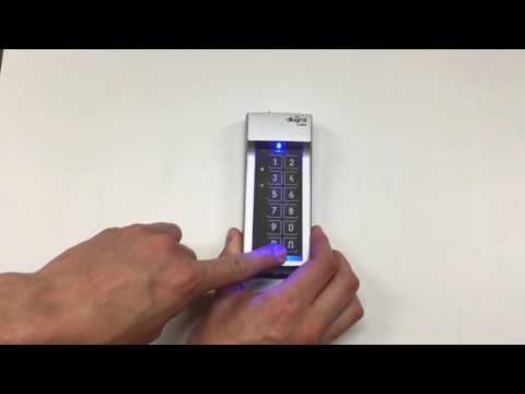 Programmation du code d'ouverture du clavier extérieur sans fil DIAG46MCX