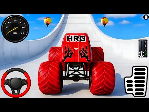 Impossible Monster Truck Stunt Racing - Monster Truck Mega Ramp Racing - Android Gameplay #22