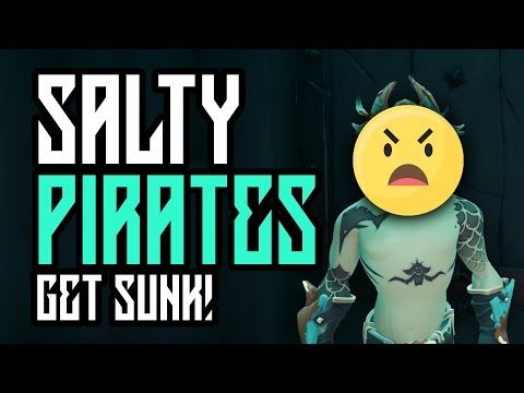 Salty Pirates Get Sunk Part 1  Hitbotc - Sea Of Thieves