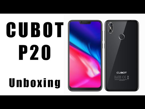 CUBOT P20 Unboxing