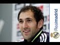 Diego López: "Si el Real Madrid me ha fichado es porque confía en mis cualidades"