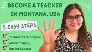 How To Become A Teacher In Montana USA | EP 3 | Maestra in Montana