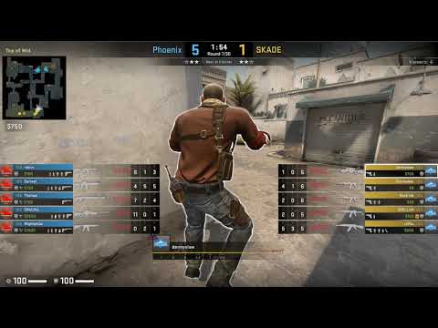 ESports - CS:GO, Phoenix vs SKADE, GG.BET Winter Cup  (29th of December 2019), Dust2 - Map 5