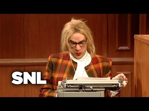 Court Stenographer: Chapstick - Saturday Night Live