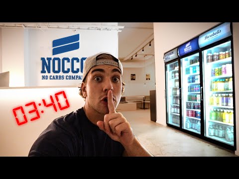 Övernattar på NOCCOs kontor