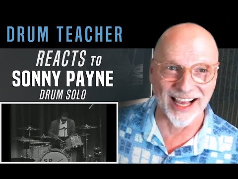 Drum Teacher Reacts to Sonny Payne - Drum Solo