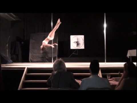 Laurane Evrard - Belgium Pole Dance Championship 2014 - Advanced category