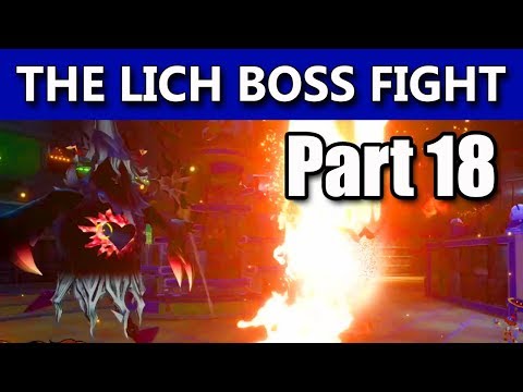 Kingdom Hearts 3 Walkthrough (PS4) | Chasing The Lich (Boss Fight) | Part 18