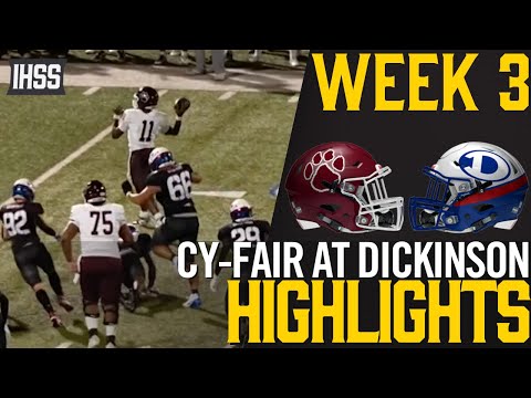 Epic Comeback! Dickinson Secures First Win in a Thrilling High School Football Game