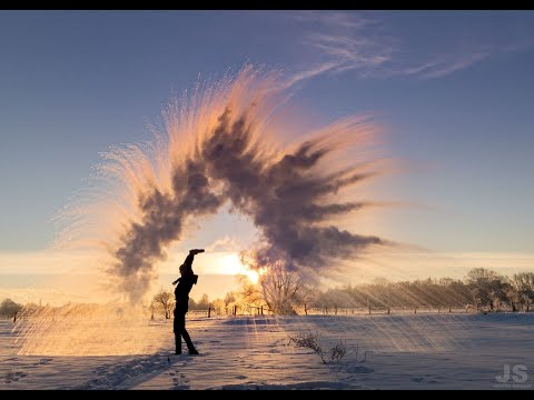 Mpemba Effect - Boiling water instantly turns to ice - Tutorial - Super Slow Motion