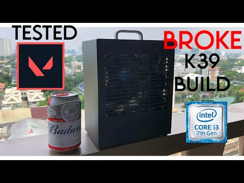 Broke but upgradeable K39 Build (Low Budget) - can play Valorant!